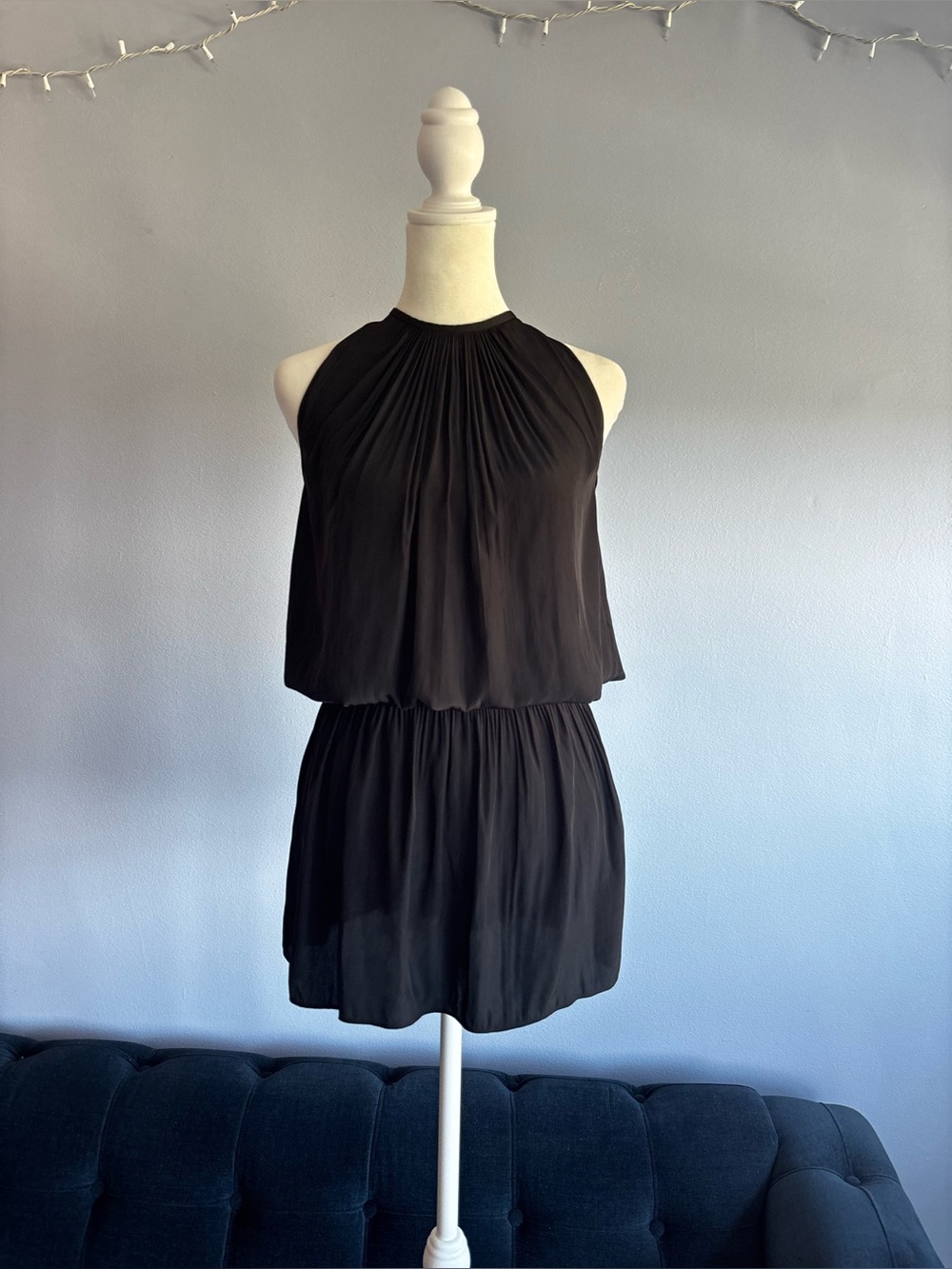 Black Ramy Brook Mini Dress